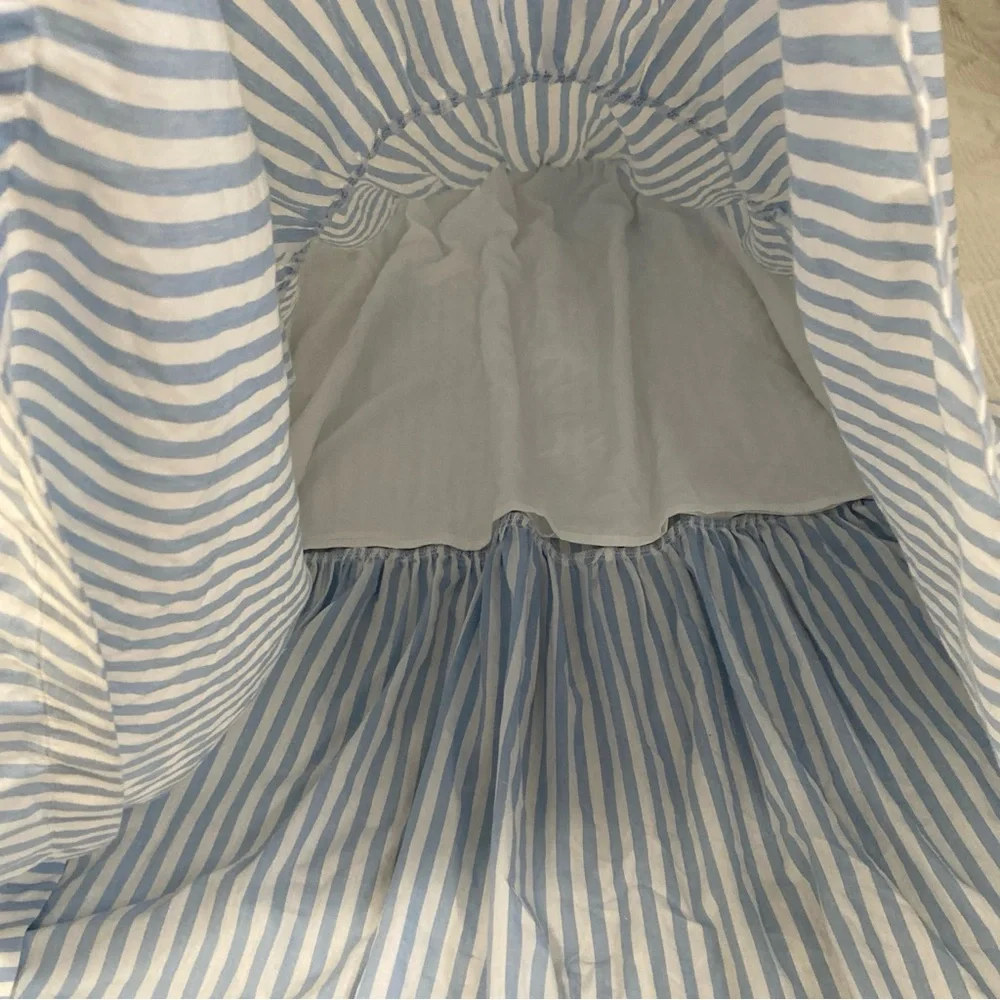 Abercrombie Kids Blue Striped Long Dress Sleeveles 15/16 - Picture 8 of 11